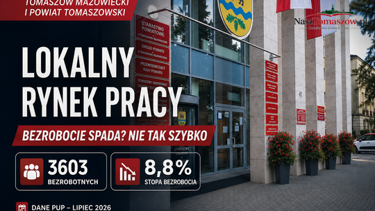 Bezrobocie spada? Nie tak szybko. Tomaszowski rynek pracy ma znacznie głębszy problem