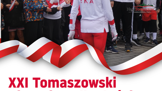 Biało-czerwony Tomaszów pobiegnie dla Niepodległej! Przed nami 21. Bieg Niepodległości