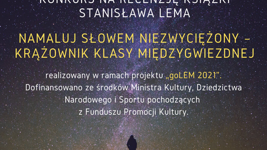 Biblioteka przypomina o konkursie na recenzję książki Stanisława Lema.