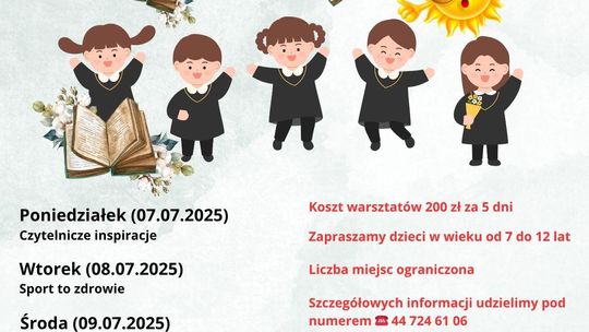 Biblioteka zaprasza dzieci i młodzież