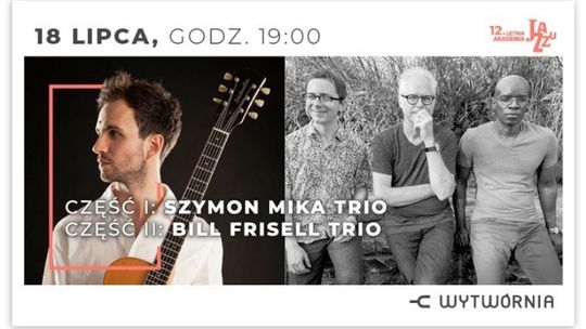 Bill Frisell i Szymon Mika w najbliższy czwartek