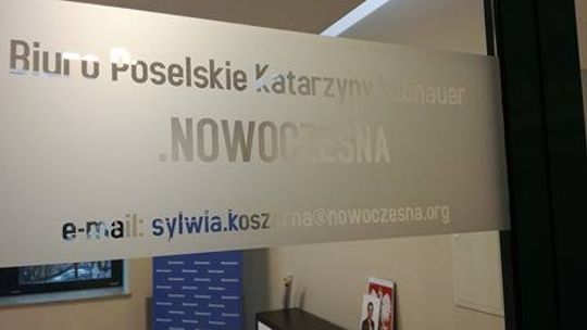 Biuro poselskie w nowej siedzibie