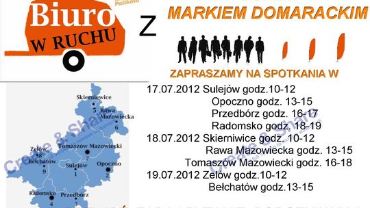 Biuro w Ruchu z Posłem Markiem Domarackim