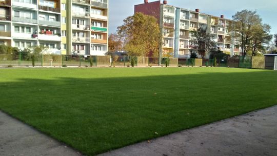 Boisko przy Sikorskiego nie do poznania