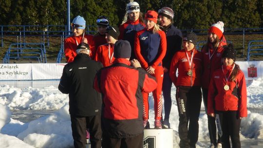 Brązowy medal tomaszowianek na Mistrzostwach Polski Seniorów łyżwiarzy szybkich