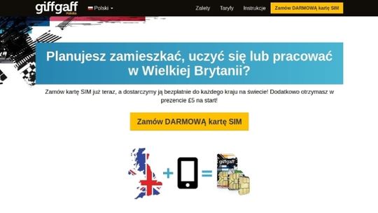 Brytyjski numer jeszcze przed wyjazdem