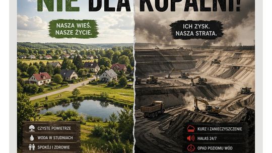 Brzustów. Spór o kopalnię piasku rozgrzewa mieszkańców. „Nie oddamy wody, przyrody i przyszłości”