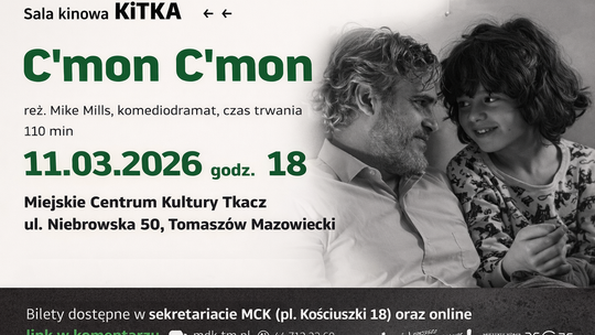 „C’mon C’mon” w Kinie KiTKA. Przed nami wyjątkowy seans w Tomaszowie Mazowieckim