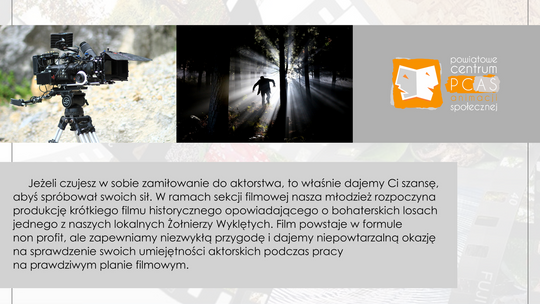 Casting na aktorów i statystów w PCAS-ie