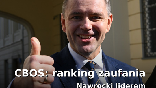 CBOS: Nawrocki liderem rankingu zaufania; na kolejnych miejscach: Kosiniak-Kamysz i Sikorski