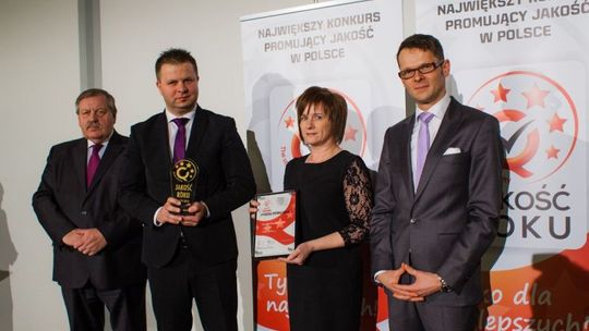 Ceramika Paradyż dwukrotnie nagrodzona w konkursie  „JAKOŚĆ ROKU”