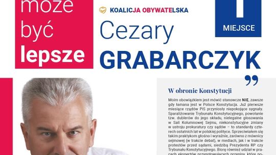Cezary Grabarczyk. Przyjaciel Powiatu Tomaszowskiego