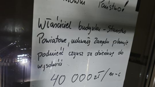 Chcąc drastycznie podnieść czynsz w poradni. Pacjenci się nie liczą.