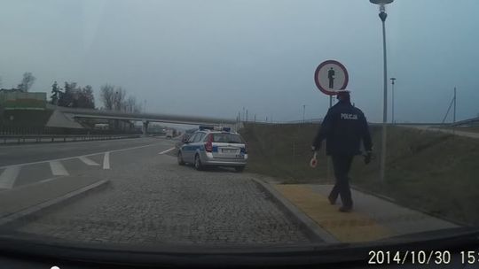 Chciał zgłosić wykroczenie