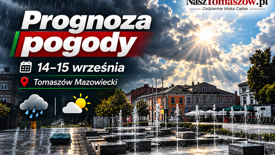 Chmury, przelotny deszcz i coraz więcej przejaśnień. Pogoda na 14 i 15 września