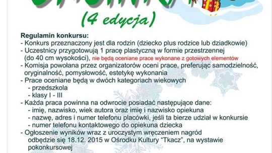 "Choinka" - konkurs dla najmłodszych
