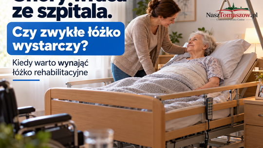Chory wraca ze szpitala. Czy zwykłe łóżko wystarczy? Kiedy warto wynająć łóżko rehabilitacyjne