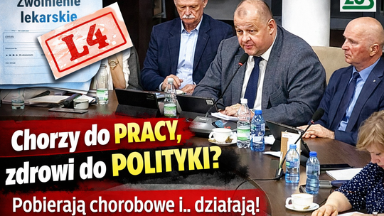 Chorzy tylko do pracy? Radni na L4, ale aktywni na sesjach. Kto naprawdę płaci za ten "cud zdrowienia"?
