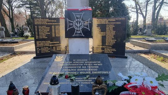 Cmentarz wojenny z należytym szacunkiem