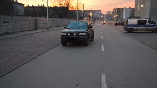 Cofał i potrącił