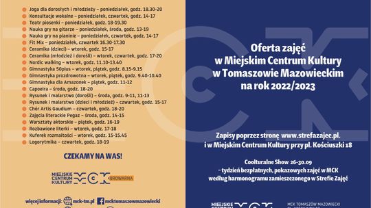 Coolturalne Show z MCK-iem – przyjdź na zajęcia otwarte