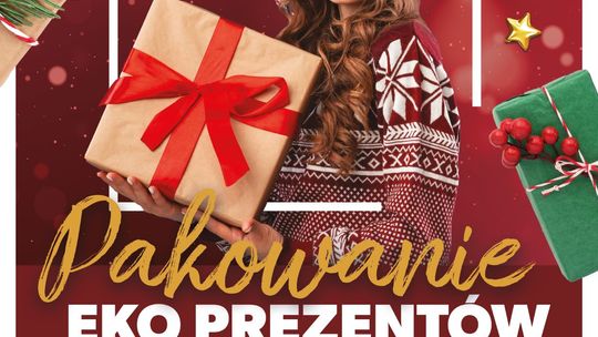 Czas na ekologiczne prezenty!   Wyniki badania i akcja EKO pakowania w Galerii Tomaszów