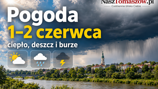 Czerwiec zaczyna się od chmur, deszczu i burz. Pogoda na 1 i 2 czerwca