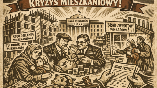 „Czerwone, puste mury” i rachunek, który wciąż ktoś płaci. Mieszkania w 1933 i dziś