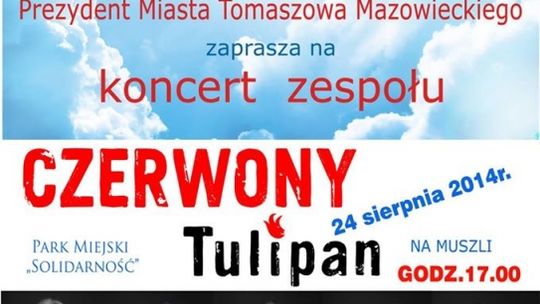 "Czerwony Tulipan" wieczorem na "Muszli"