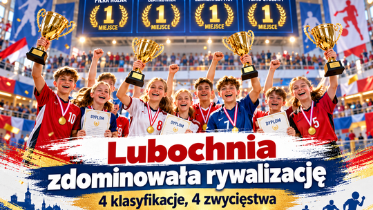 Cztery klasyfikacje i cztery zwycięstwa! Lubochnia zdominowała sportową rywalizację międzygminną