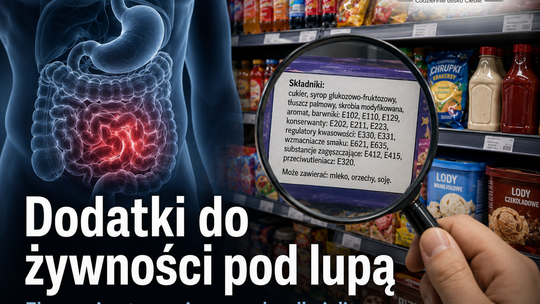 Czy jelita płacą rachunek za żywność z laboratorium? Prof. Rydzewska ostrzega przed dodatkami do jedzenia