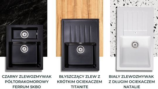 Czy zlew wpuszczany w blat granitowy to dobry pomysł?