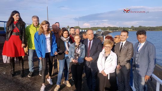 Czystość zalewu sulejowskiego jednym z tematów przedwyborczych Koalicji Obywatelskiej