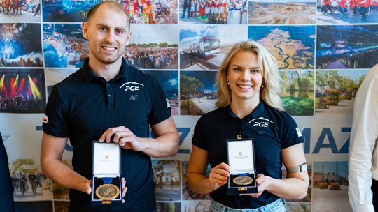 Damian Żurek i Karolina Bosiek – Tomaszowskimi Ambasadorami Sportu