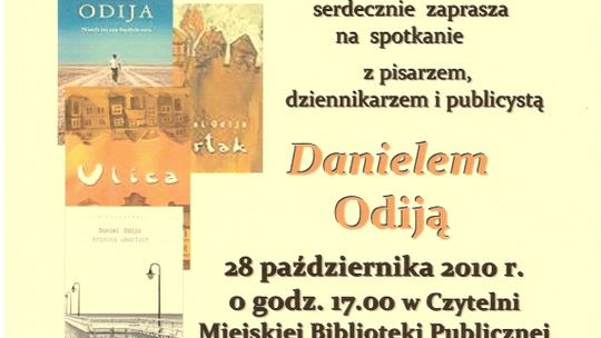 Daniel Odija - spotkanie autorskie