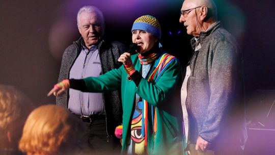 Danuta Stankiewicz zaśpiewała dla seniorów