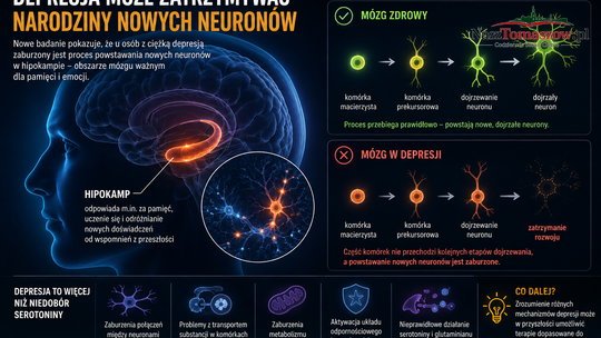 Depresja może zatrzymywać narodziny nowych neuronów. Naukowcy zajrzeli głęboko do ludzkiego mózgu