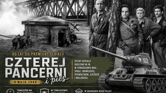 „Deszcze niespokojne” nad Pilicą. 60 lat temu ruszyli „Czterej pancerni i pies”