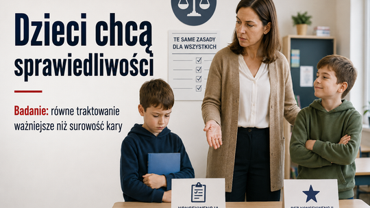 „Dlaczego on może, a ja nie?”. Dzieci wolą karę niż nierówne traktowanie