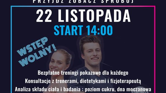 🔥 DNI OTWARTE W AKADEMII SPORTU 🔥 📅 22 listopada (sobota) | 14:00–18:00