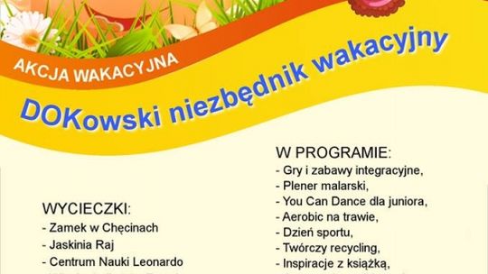 „DOKowski niezbędnik wakacyjny” sierpień