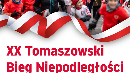 Dołącz do XX Tomaszowskiego Biegu Niepodległości