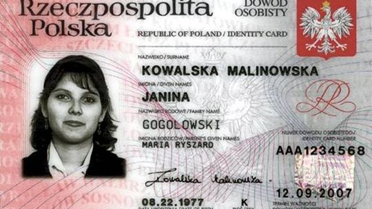 Dowód bez opłaty