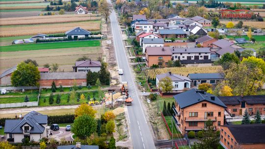 Droga 716 między Rokicinami a Łaznowem w przebudowie. Prace potrwają do 2028 roku