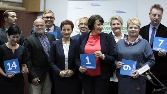 Drużyna Platformy z "Orłem Górskiego"