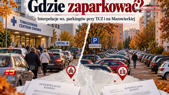 Dwa miejsca, ten sam problem. Czy przy szpitalu i na Mazowieckiej da się zrobić nowe parkingi?