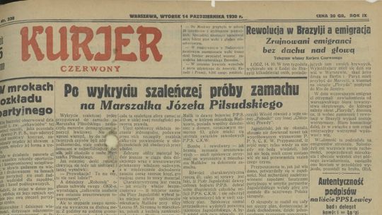 Dwaj wywrotowcy - kandydaci na posłów aresztowani w Tomaszowie