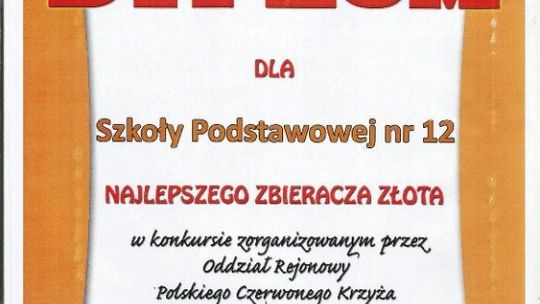 Dwunastka po raz 10-ty „Najlepszym Zbieraczem Złota”!