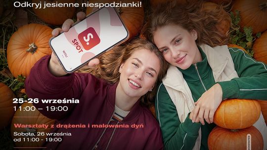 Dyniowy SPOTBOX i warsztaty z drążenia dyń w Galerii Tomaszów