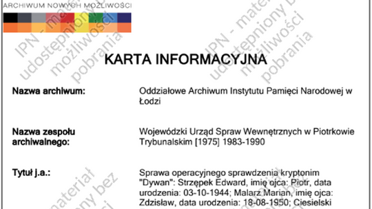 „Dywan”. Jak SB rozpracowywała strajki w Tomaszowie Mazowieckim (VIII–IX 1980) „Dywan”. Jak SB rozpracowywała strajki w Tomaszowie Mazowieckim (VIII–IX 1980)